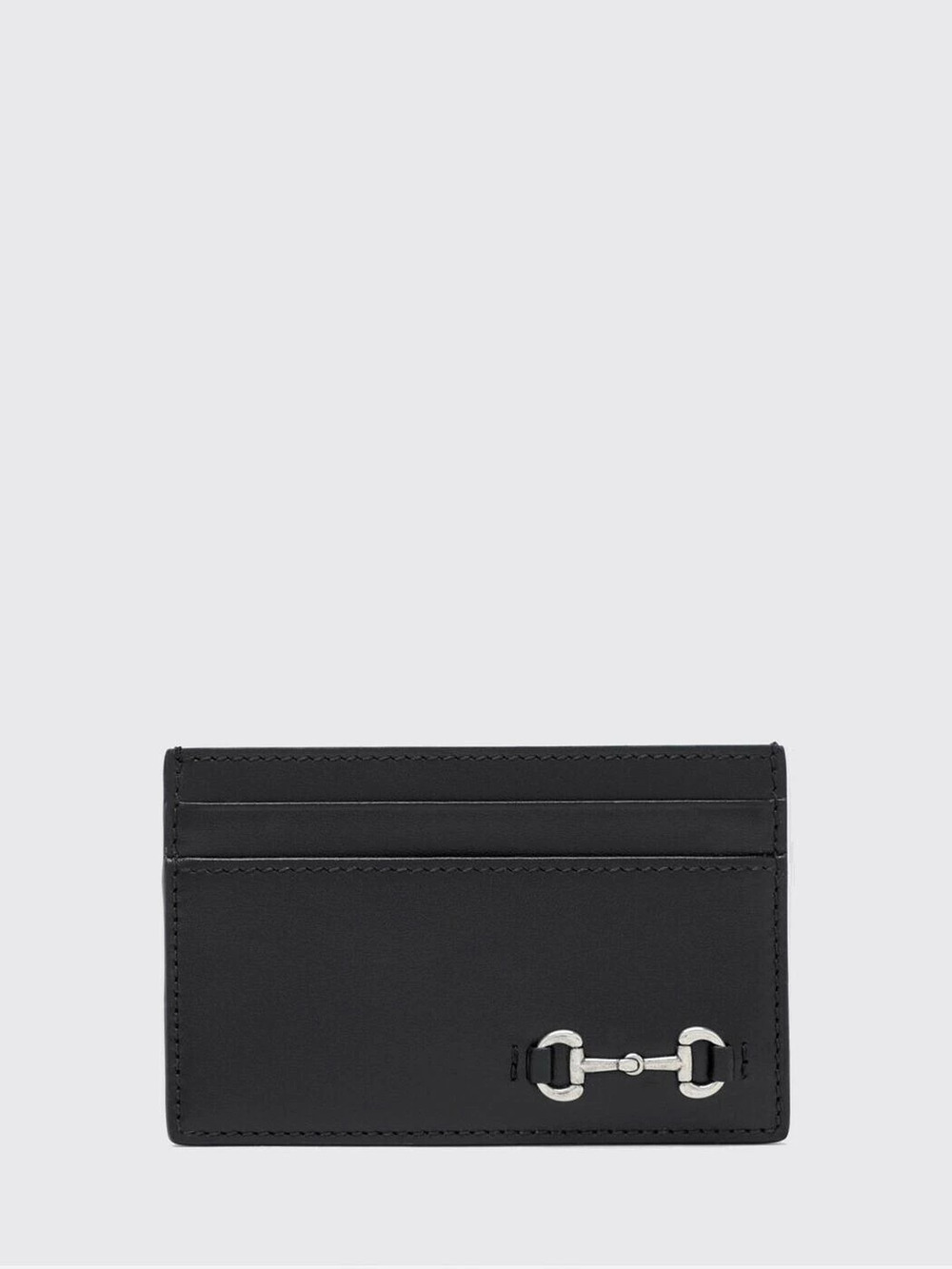 Gucci Card Holder Wallet Leather Black
